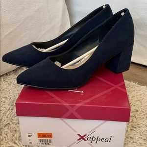 Suede pumps. Brand new w/tags & box. Never worn.